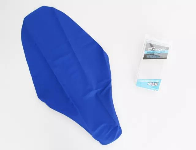 Honda Crf250 Crf250R Crf250X Seat Cover Blue Gripper Motocross Seatcover Mxg 2