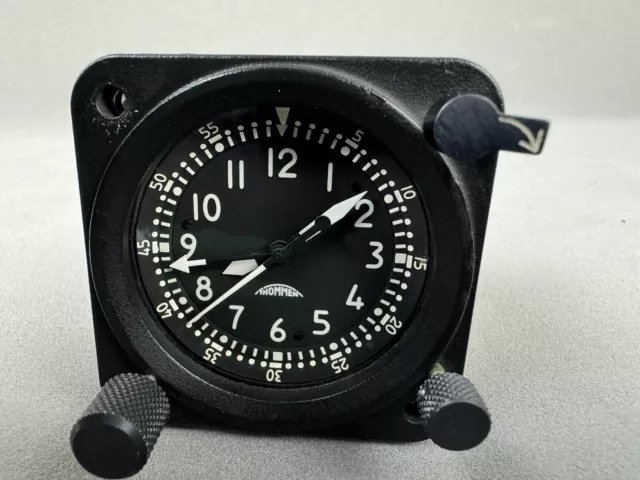 Working Thommen Aircraft Navigation Chronograph B18-945.22.28.2.A Swiss *READ*