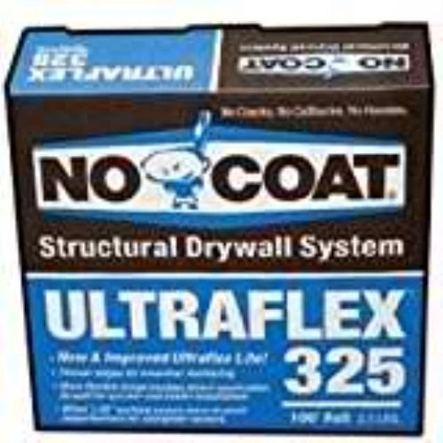 Grabber 318111 No-Coat Ultraflex 325 Flexible Corner Tape 100' X 3-1/4"