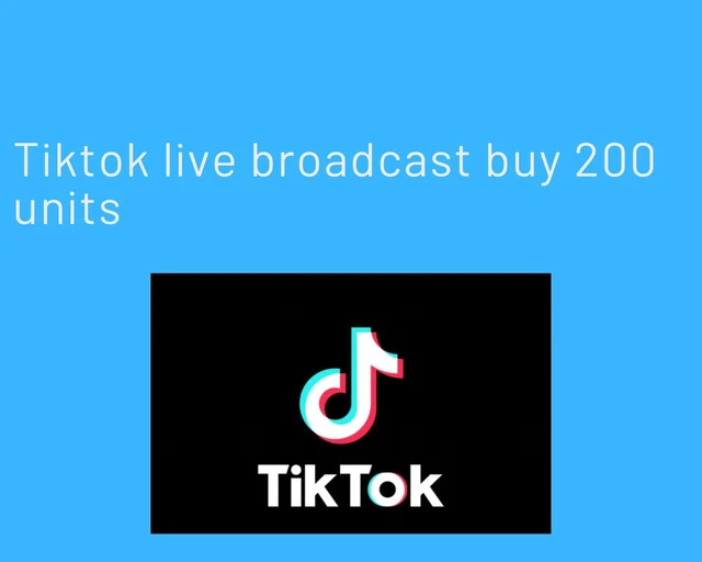 live broadcast buy 200 units