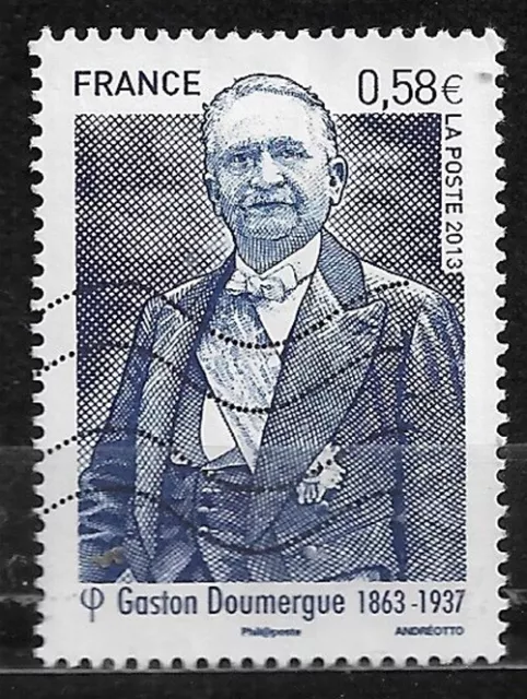 FRANCE oblitéré 2013 Gaston Doumergue Y&T N° 4793