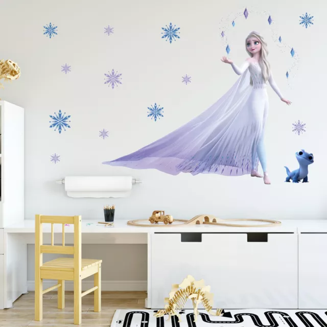 Disney Princess Elsa Anna Frozen Wall Sticker Art Kids Children's room Large