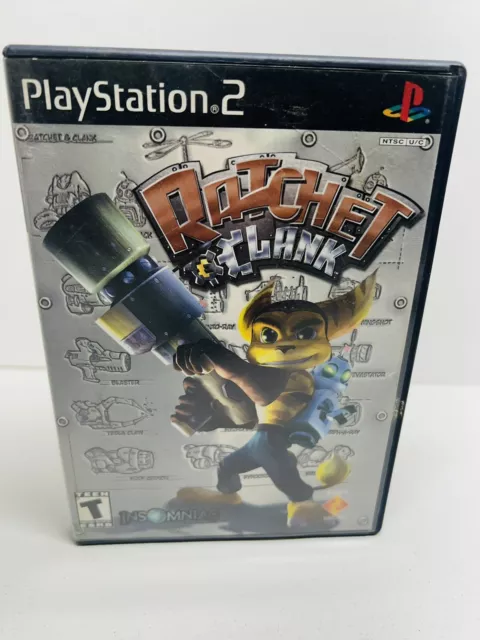 Ratchet & Clank Going Commando Black Label PS2 PlayStation 2 Pre Owned  Tested 711719726821