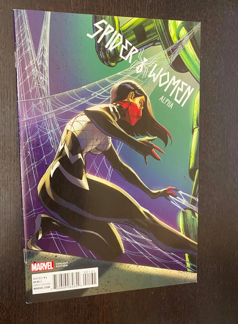 SPIDER WOMEN ALPHA #1 (Marvel Comics 2016) -- J Scott Campbell VARIANT -- VF/NM