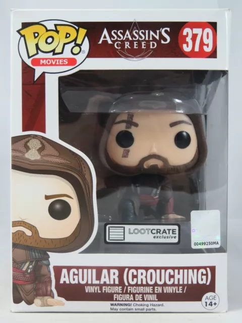 Movies Funko Pop - Aguilar (Crouching) - Assassin's Creed - Loot Crate - No. 379