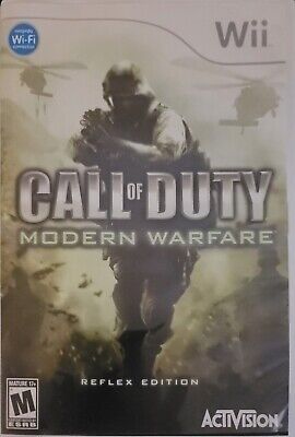 Call of Duty: Modern Warfare - Reflex Edition (Nintendo Wii, 2009) FAST SHIPPING