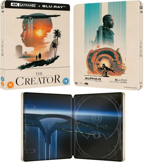 THE CREATOR (2023): Sci-Fi/Future/AI, Gemma Chan NEW Eu 4K UHD BLU-RAY  STEELBOOK $89.05 - PicClick AU