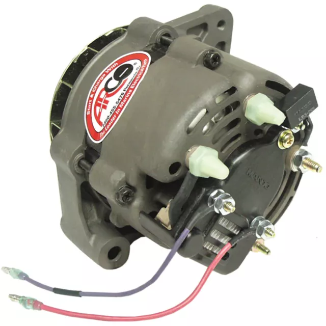 ARCO Premium Replacement Alternator w/ Single Groove Pulley - 12V, 55A  60050