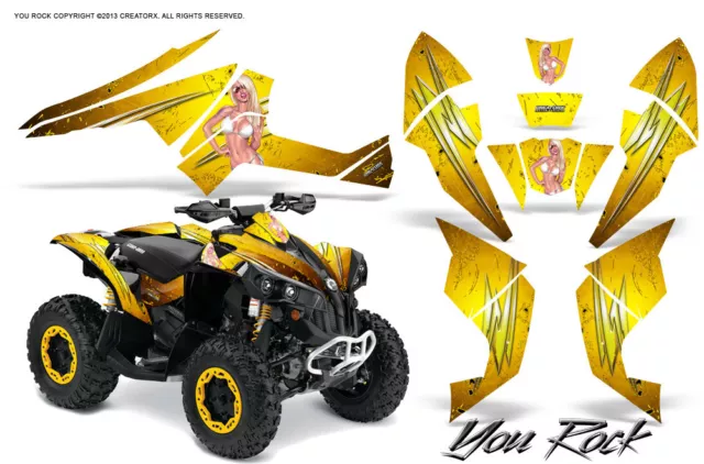 Can-Am Renegade Graphics Kit by CreatorX Decals Stickers YRY