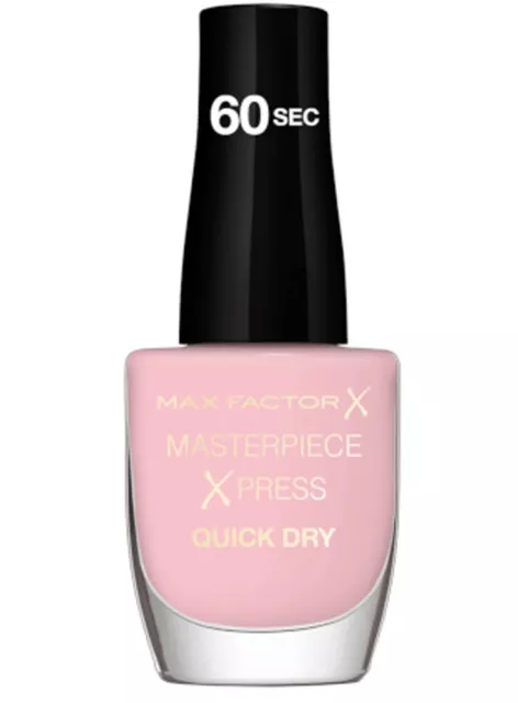 Max Factor Vernis ongles rose  Masterpiece Xpress 210 Made Me Blush 60 Sec - 8ml