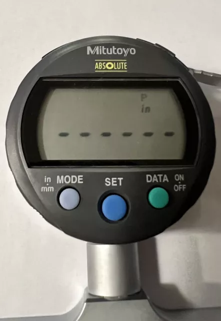 Mitutoyo Absolute Precision Digital Depth Gauge (Micrometer).