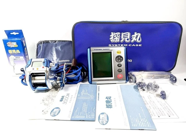 SHIMANO - SHIMANO　電動リール3000H Tankenmaru Shimano 04 Dendou Maru 3000H Electric Reel Japan Used | eBay