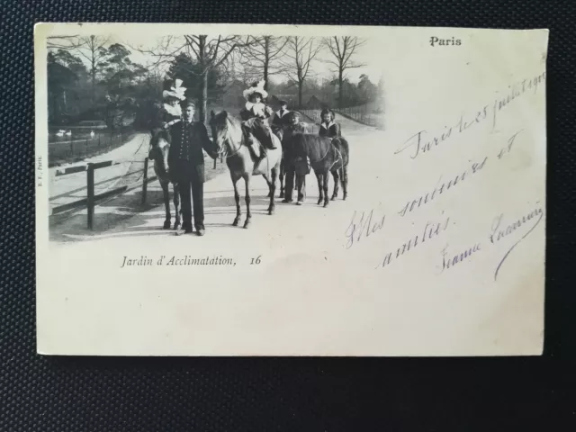 CPA 75 PARIS - Jardin d'Acclimatation