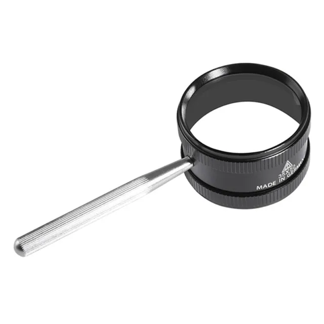 35X Handheld Magnifier Metal High Clarity Reading Magnifying Glass Portable L8F8 2