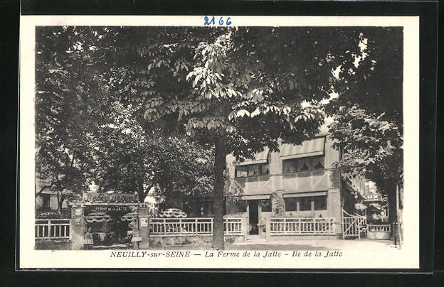 CPA Neuilly-sur-Seine, La Ferme de la Jatte, Ile de la Jatte