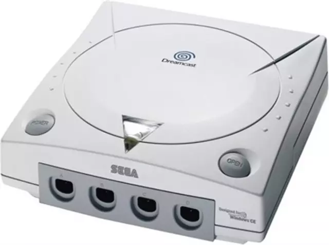 Sega Dreamcast Video Game Console White + GAMES BUNDLE