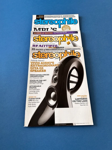 Stereophile Magazine - 3 Issue Bundle - October November & December 2014
