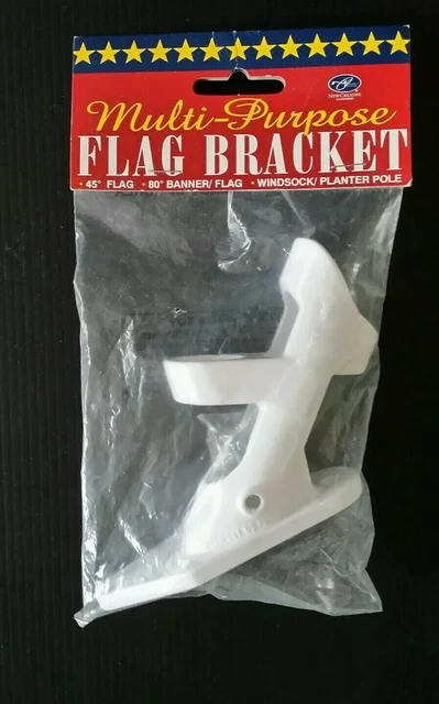 NEW NCE Multi-Purpose Flag /Banner Bracket 45/80 or Windsock/Planter Pole