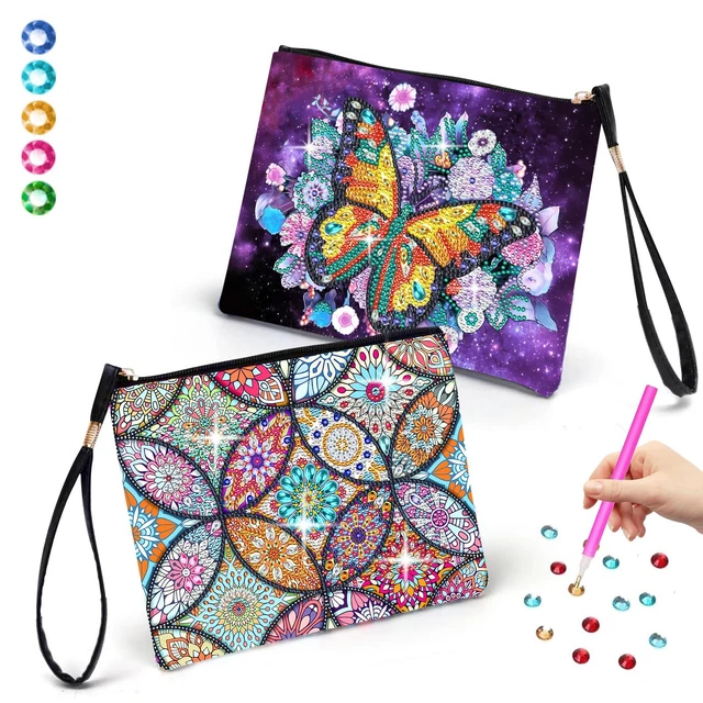 Diamond Painting Kit Completo BETESSIN Kit Pittura Diamante Natale – 25 Pendenti Adesivi Per Bambini, Attività Creativa Fai Da Te Con Babbo Natale E Pupazzi Disegni Natalizi 5D
