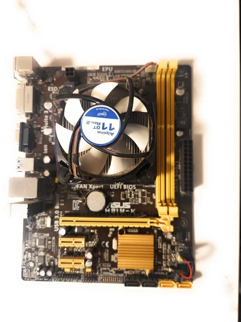 ASUS H81M-K H81 Motherboard 4th Gen i3 i5 i7 CPU DDR3 USB3.0 £62.62 ...