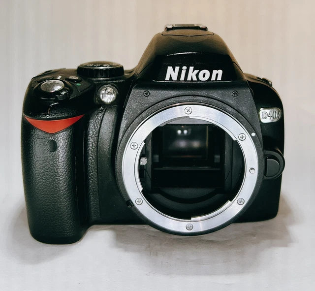 【VERY GOOD】Nikon D40X 10.2 MP Digital SLR Camera Black from Japan #54-2