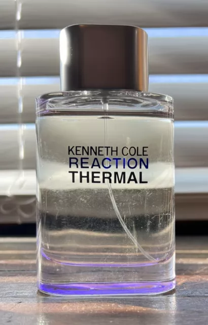 KENNETH COLE REACTION THERMAL 3.4 oz /100 ml EDT Cologne Spray TESTER