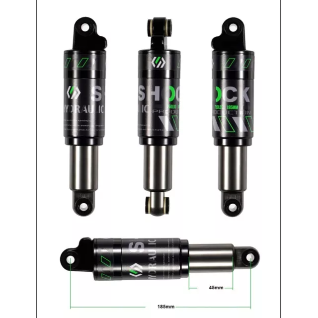 Ammortizzatore bicicletta rear shock ricambio bicicletta ciclismo parti lega di alluminio