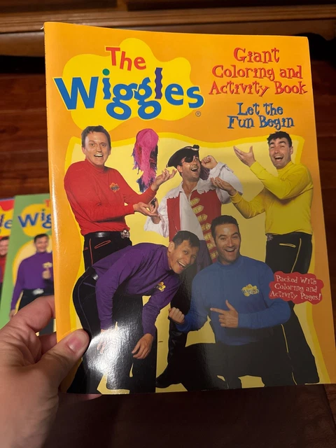 THE WIGGLES 2003 Lot of 5 Giant Coloring and Activity Book NEW $46.82 ...