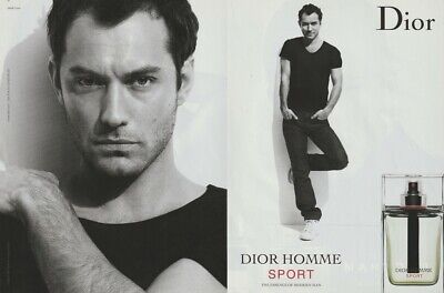 advertising paper Addict de Christian Dior 2 pages Dior Publicité papier 