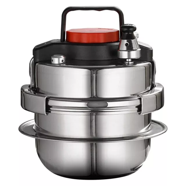 Stainless Steel Outdoor Camping Portable Pressure Cooker Household 3495