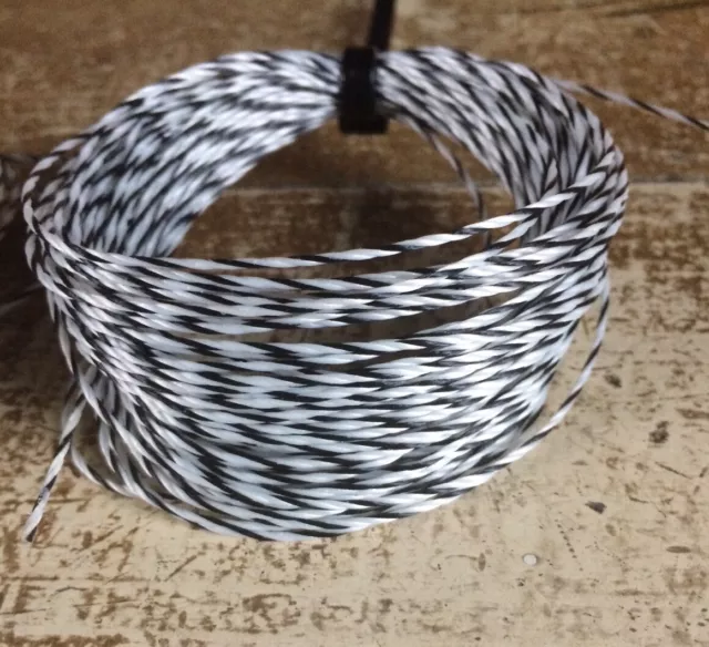 1000pc White PE Flexible Bendable Wire Twist Ties Bridge Wire Craft Clip  80x4mm