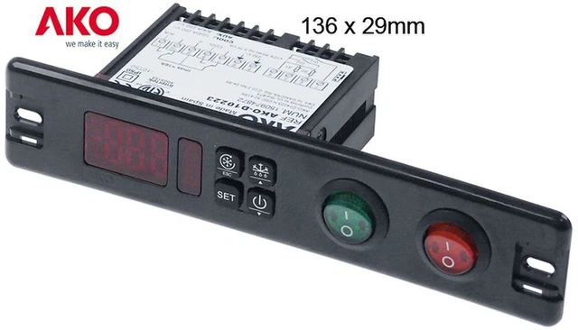 Régulateur Électronique De Température AKO - NTC/PTC - Affichage 2 Chiffres - 230V - Pour Chauffage, Four