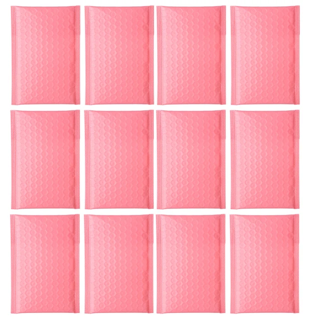 Borsa Sigillata Bracciale Forniture Piccole Bubble Mailers Bubble Borse Spedizione Rosa Pe