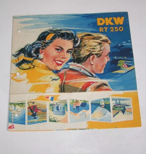 Prospectus / Brochure Moto DKW Rt 250