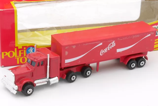 Polfi Toys Grece Camion Kenworth Semi Remorque Coca Cola #600 - Greece Toy