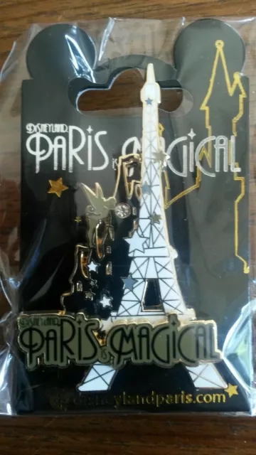 Tinkerbell Paris is Magical Eiffel Tower Gem Disney Land Paris Dlrp Dlp 2019 pin