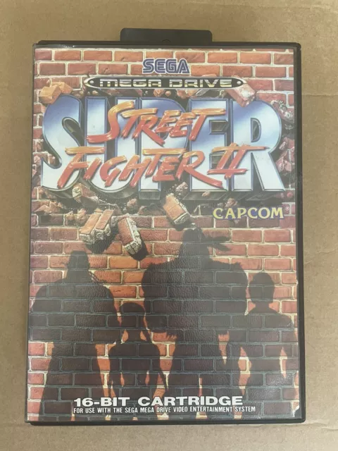 Super Street Fighter 2 Ii For Sega Mega Drive Megadrive Pal Version Fast Desp 2