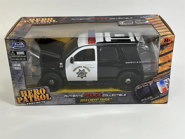 2010 CHEVY TAHOE Highway Patrol Badge City Heat 1 24 Jada 96294