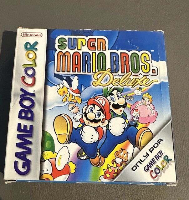 NINTENDO GAME BOY Color - Super Mario Bros Deluxe - Notice / Instruction - NEU EUR 9,99 - FR