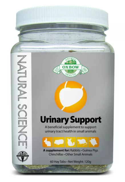 Oxbow Natural Science Supporto urinario per piccoli animali - 60 compresse di fieno 2