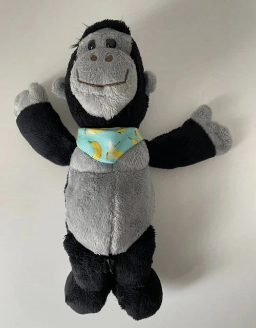 KINDER SURPRISE EGG Ferraro Monkey Gorilla Bandana 8" Julius Soft Plush