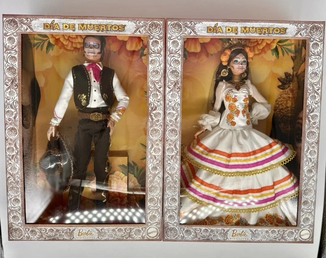 Mattel Releases New Día de los Muertos Barbie and Ken Dolls