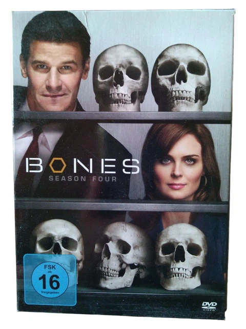 BONES STAFFEL 4 DVD Box Set Krimi Serie David Boreanaz FSK 16 EUR 9,95 ...