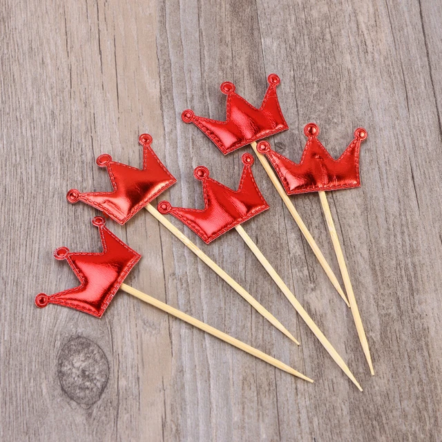 10 piezas Selecciones Y Topper Para Pasteles De Cumpleaños Decoración Pasteles Cupcake-Topper