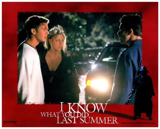 I know What You Did Last Summer 1997 Sarah Michelle Gellar Original Lobby Card