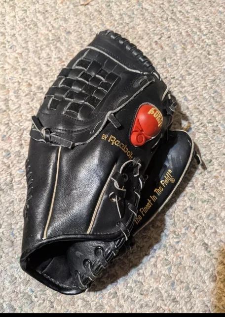 RAWLINGS THE PUMP By Reebok Black Basket Web Baseball Glove Mitt RPG2B RHT 49.99 PicClick