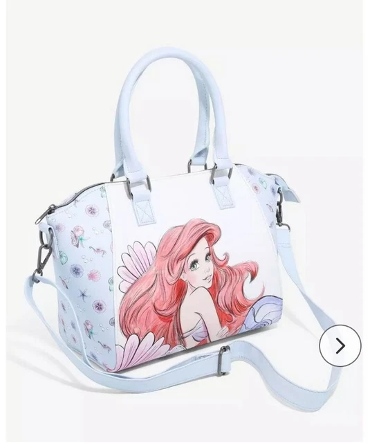 Loungefly x disney the little mermaid 30th anniversary 2pc pvc cross body bag deals
