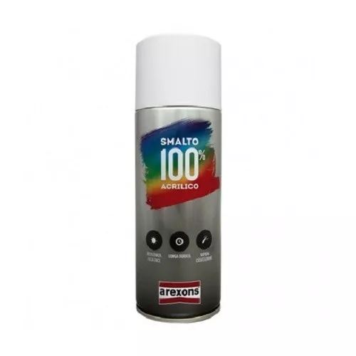 Arexons Smalto 100% Acrilico Spray Alluminio Ruote 400 Ml