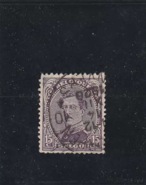 L5354 BELGIQUE TIMBRE N° Y&T 139 de 1915 " Albert 1er " Oblitéré
