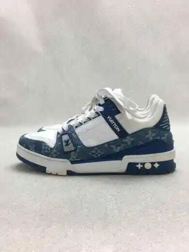 Buy Louis Vuitton 22AW LV Trainer Line Low Cut Sneaker 1A9ZAY Monogram  Denim Virgil Abloh Velcro Strap 7 Multi from Japan - Buy authentic Plus  exclusive items from Japan
